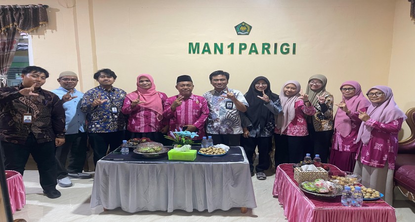 Kunjungan Kerja Perwakilan BPKP di MAN 1 Parigi