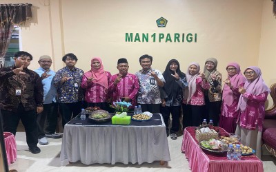 Kunjungan Kerja Perwakilan BPKP di MAN 1 Parigi