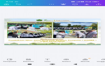 Kakankemenag Parigi Moutong Buka dan Pantau Langsung Pelaksanaan UAMBK di MAN 1 Parigi