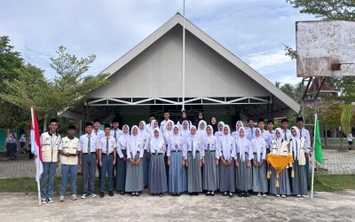 Estafet Kepemimpinan Berlanjut: Paskibraka MAN 1 Parigi Periode 2026/2027 Resmi Dilantik